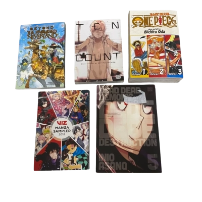 Mixed Manga book bundle
