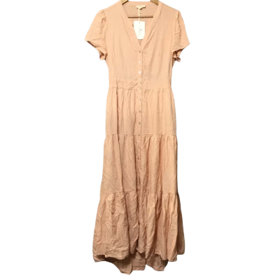 Iris Maxi the Label Women's  Size 14 Peach Maxi Dress 