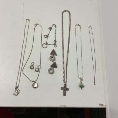  Womens Sterling silver Bracelets / Earrings / Necklaces  