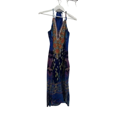 Hale Bob Womens  Size S Casual Dress Blue / Floral 