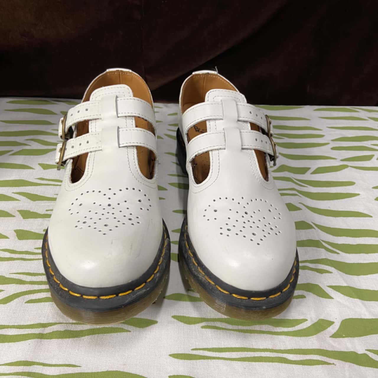 Dr Martens, 8065 Mary Jane, White, Size EU41(s)