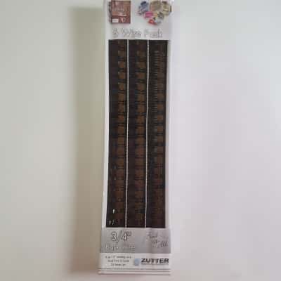 Zutter Binding Wire 3/4" Black - New Sealed
