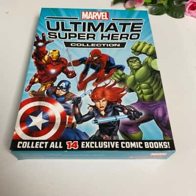 Marvel Ultimate Super Hero Collection - All 14 with an extra Hulk Book