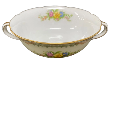 Noritake Goldconda Double Handled Cream Soup Bowl 