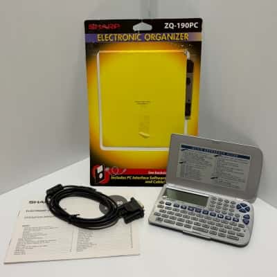 Sharp ZQ-190PC Electronic Organiser 