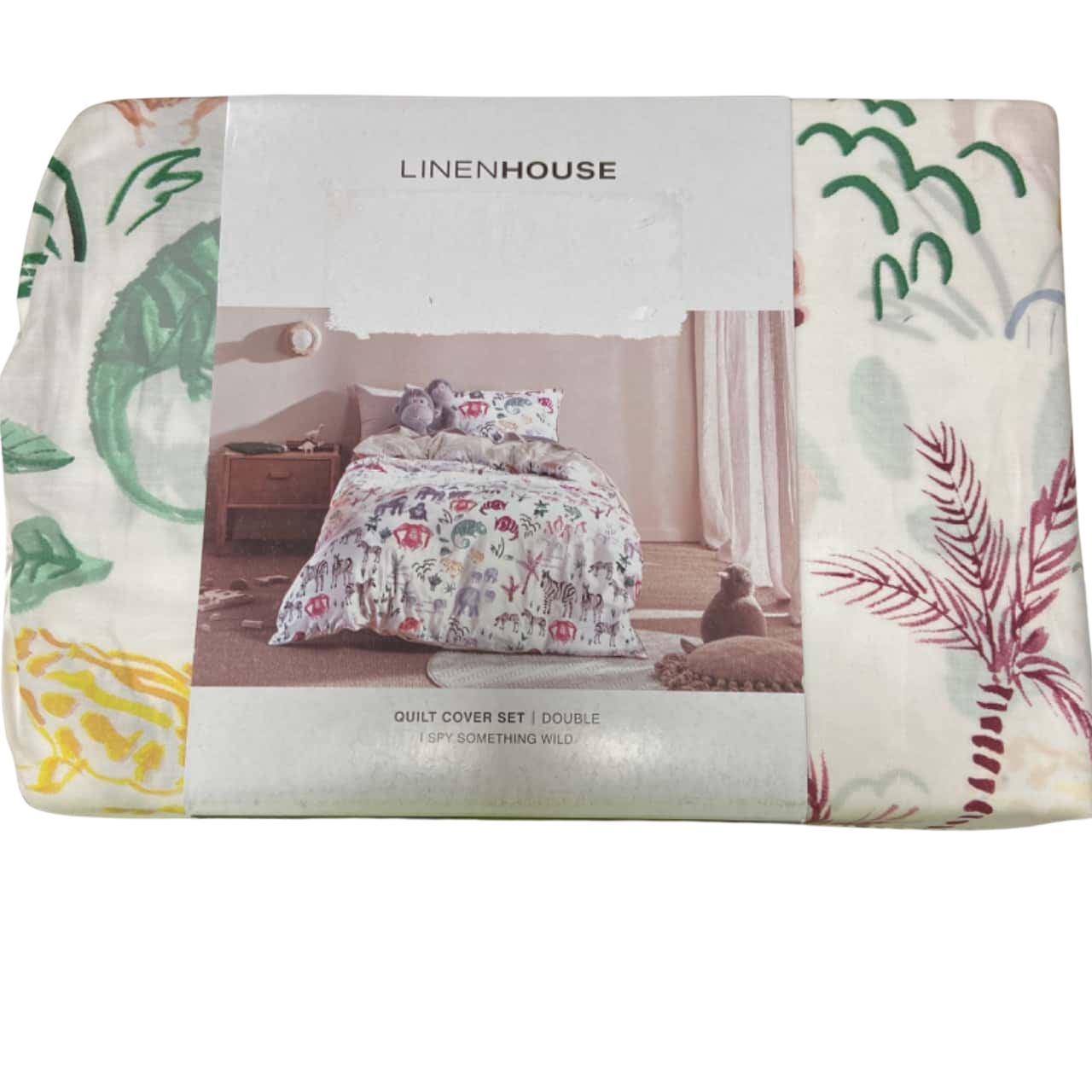 Linen house kids double quilt cover set