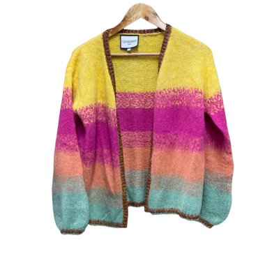 Gold & Silver Womens  Size One Size Cardigan Multicoloured / Pink  / Yellow 