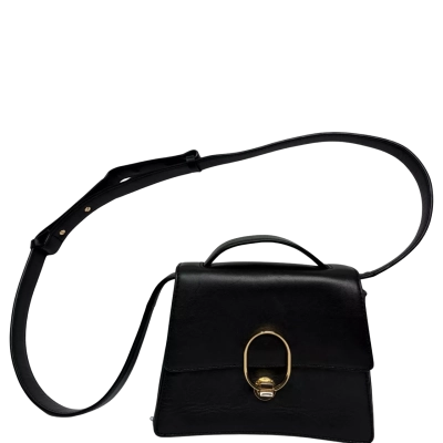 COS Black Leather Bag 