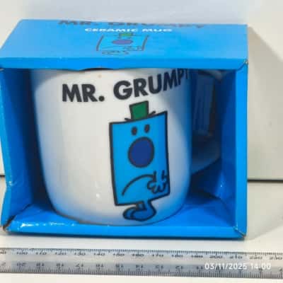 Mr Grumpy Ceramic Mug As New 