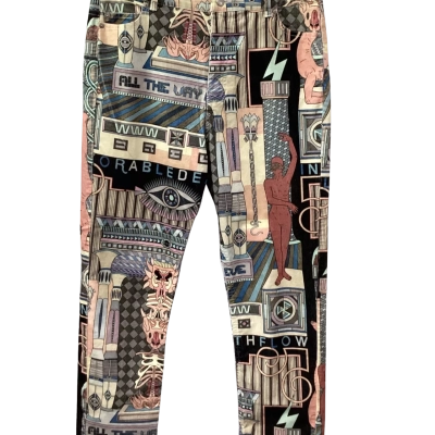 Gorman x Jess Johnson Collab “All The Way” Skinny Cords Size 14