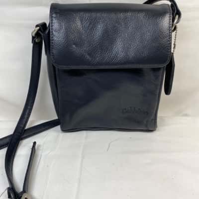 Cobb & Co Womens Cross Body Bag Navy Blue 