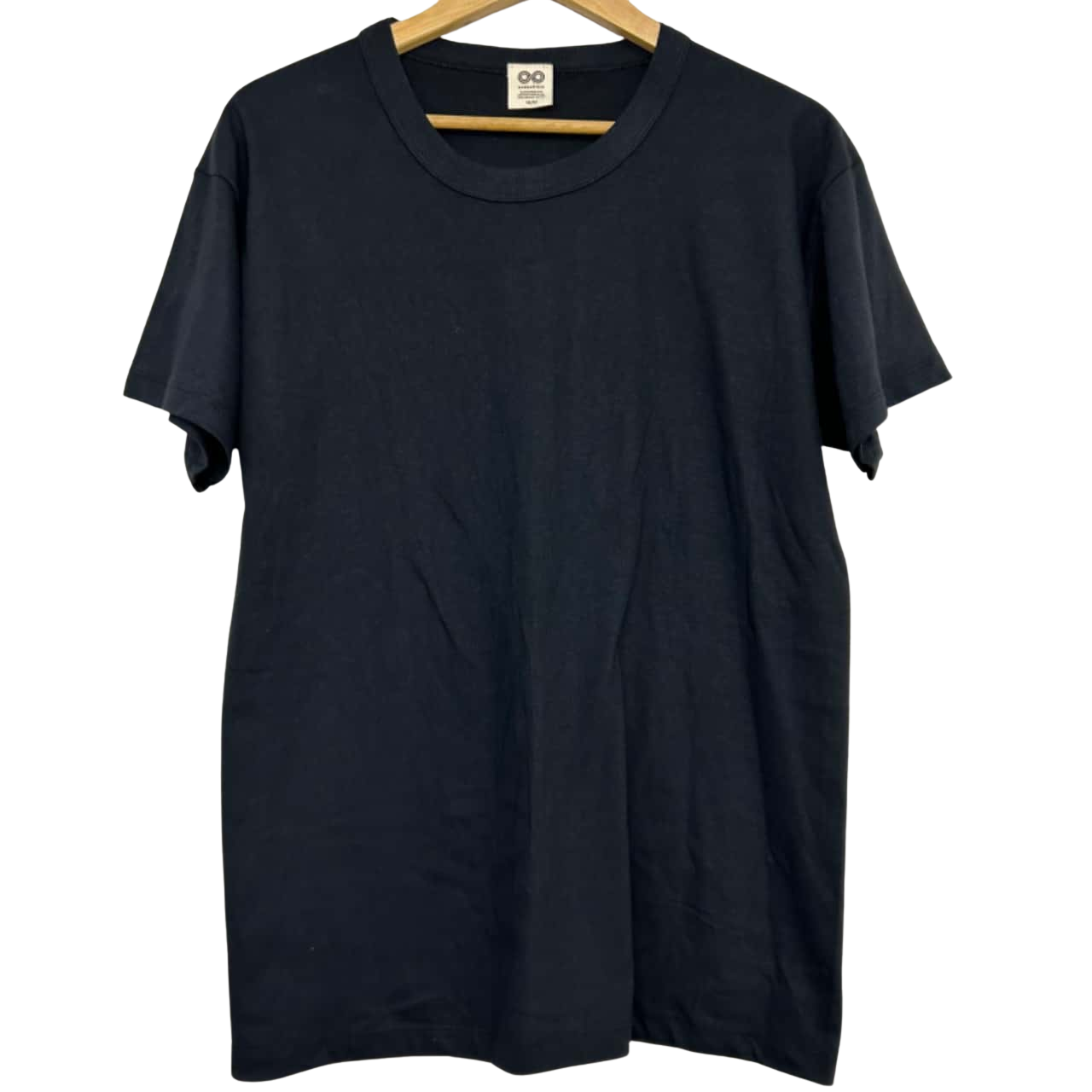 Rawganique Mens Size M Black Organic Cotton TShirt