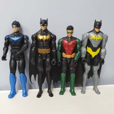 Mattel  DC Comics 12" Action Figures x 4