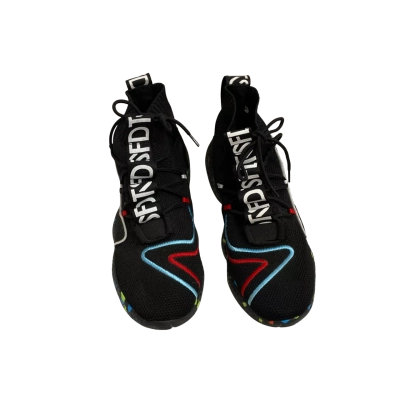 Wiipop TSFD Basketball High Top Sock Sneaker Shoes.  Size 45 