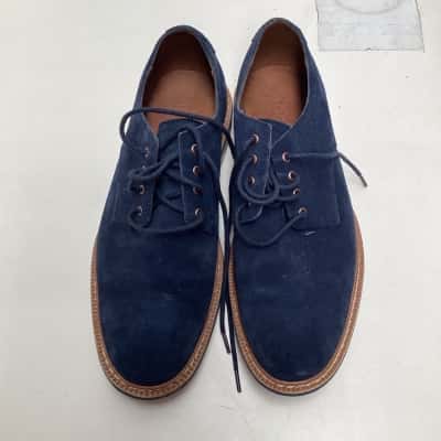 Timberland Sensorflex suede derby oxfords Mens Size 8 Navy Blue 