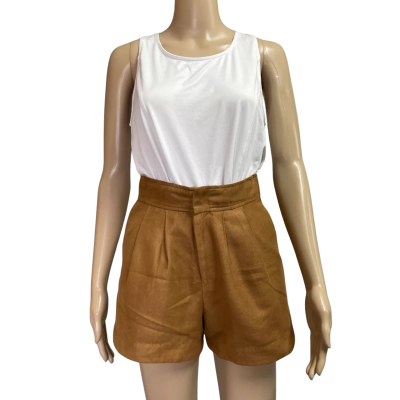 Bardot Womens faux leather shorts. Size 8