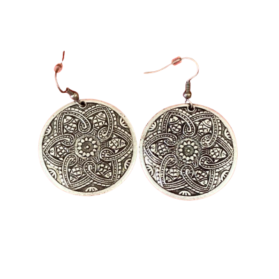 Womens Silver Tone Earrings 