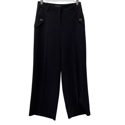 Tokito Womens Size 8 Petite Wide Leg Pants Black  
