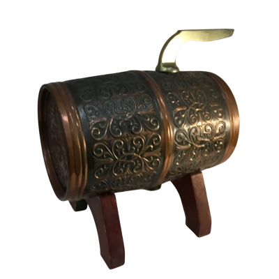 Vintage Barrel Approx 29 x 27cm