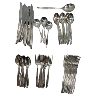 Vintage Demitasse Utensils Set - Fascination Silver plate Canada 