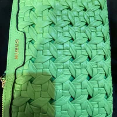 Mimco Womens Clutch/handbag Green 