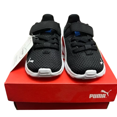 New With Tags PUMA Kids  Size UK4 EUR 20 13CM Anzarun Lite AC Inf Shoes Black  / Red / White / Blue RRP: AUD$70.00