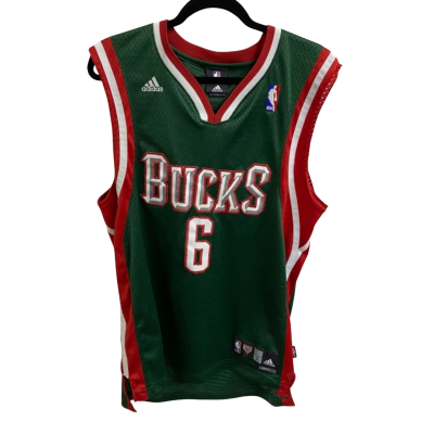 Adidas NBA Bucks 6 Bogut Jersey Mens  Size S Green 