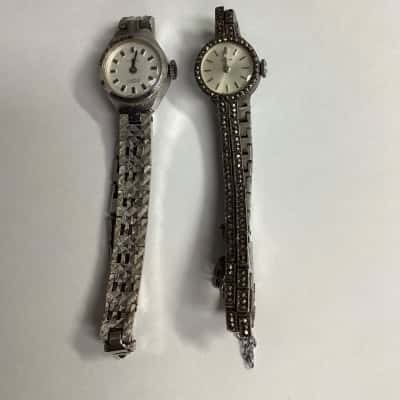 Vintage Ladies Swiss Made Wind Up Watches 