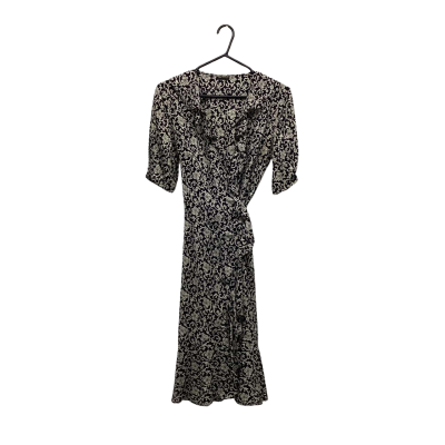 Carla Zampatti Womens One Size (6-12) Vintage Wrap Dress