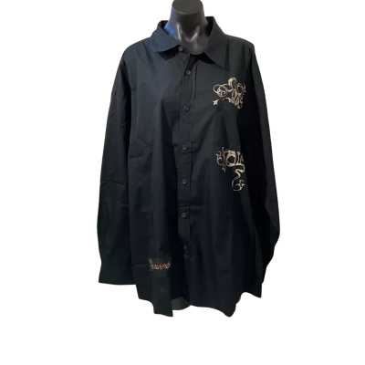 Me big target Mens  Size XXXXXXXL Long Sleeve Top Black  