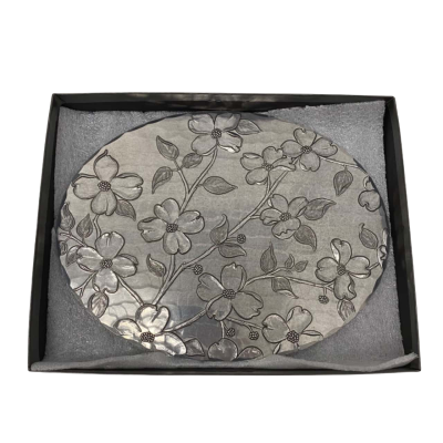 Wendell August Dogwood Oval Tray
