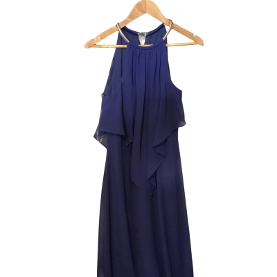  Womens  Size 10 Formal Dress Blue Mr. K