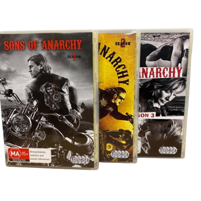 Sons of Anarchy DVD Set Seasons 1-3