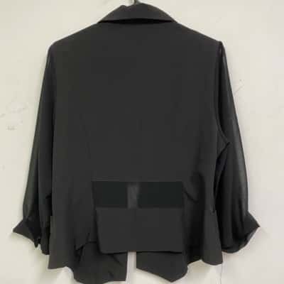 City Chic Womens  Size S Open Jacket Black  