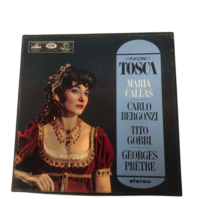 Puccini Tosca Box Set Stereo LP's