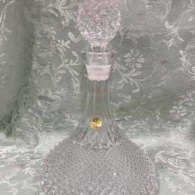 Italian Vintage Crystal Decanter