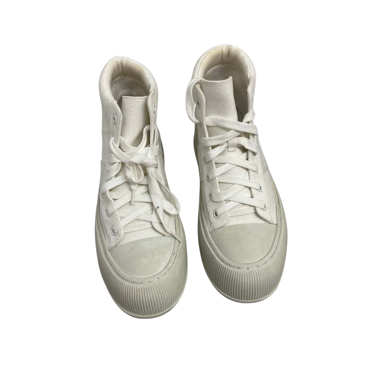 Charles & Keith Canvas High Top Sneaker. Size 38