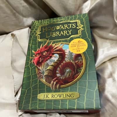 Hogwarts Library J.K Rowling x3 