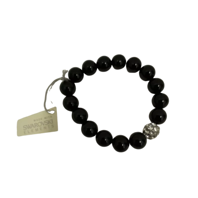 Swarovski Women's Beaded Bracelet Black BNWT
