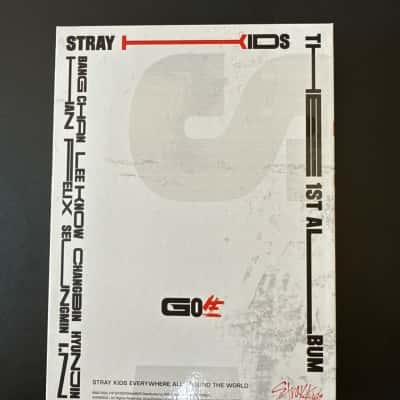 Stray Kids 1st Album GO LIVE (GO生) Standard Edition.It is a K-pop album released by JYP Entertainment on June18,2020( B15)