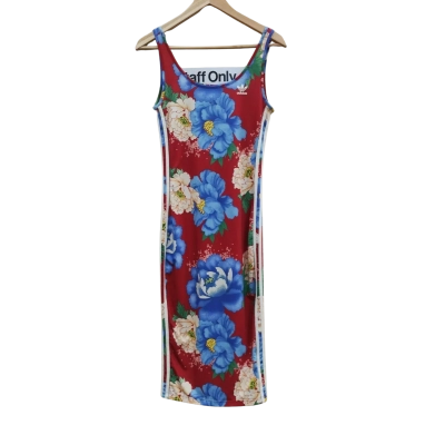 Adidas Womens Size 10 Bodycon Dress Floral / Multicoloured (8)
