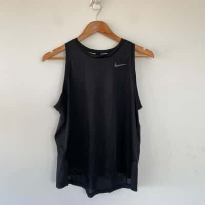 Nike Black Sport Tank Top Size L 