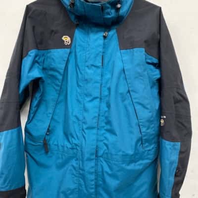 Mountain Hard Wear Womens  Size 12 Winter Jacket Black  / Turquoise 
