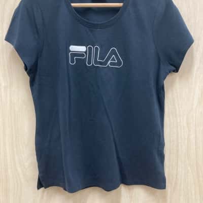 Fila Womens  Size 10 Black  T Shirt (4)