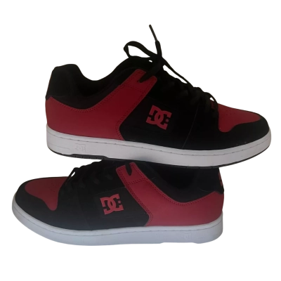 DC Men's Size US 11 Sneakers Black/ Red - Manteca 4 Shoes