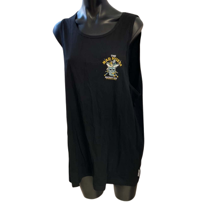 The mad Huey’s  Mens  Size L Black  singlet
