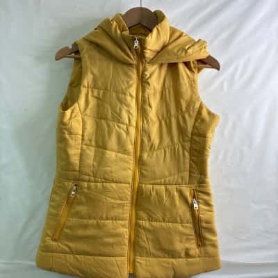 Katies Womens Vest Size 8 Mustard 
