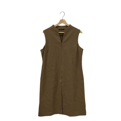 Marco Polo Womens  Size 14 Sleeveless Dress  Brown 
