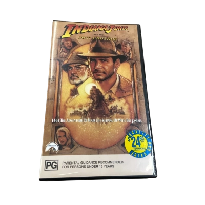 Indiana Jones and the Last Crusade VHS