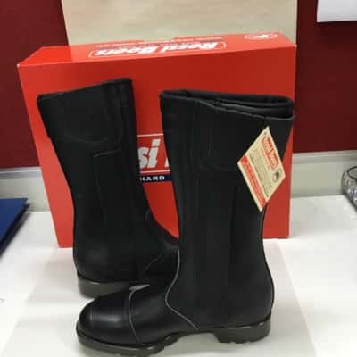 Rossi Boots Size 5 Black Road Motorcycle Boots - Brand New In Box